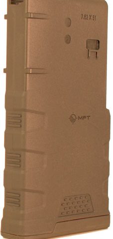 MFT MAGAZINE AR10/SR25 7.62X51 - 308 WIN 20RD SCORCHED EARTH