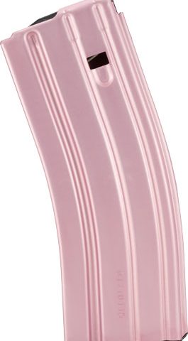 CPD MAGAZINE AR15 5.56X45 30RD - PINK FINISH ALUMINUM