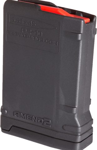 AMEND2 AR-15 MAGAZINE 5.56X45 - 10 RD POLYMER BLACK