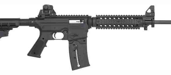 MOSSBERG 715T FLAT TOP 22LR - 16.5" 25RD BLUED/SYN