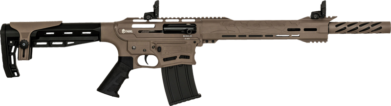 CITADEL BOSS25 12GA. 3" 18.75" - TUBED MUZZLE BRAKE BRONZE CA Compliant