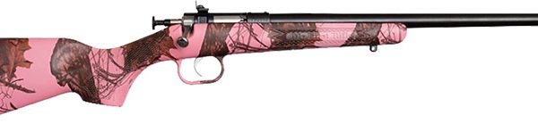 CRICKETT RIFLE G2 22LR - BLUED/MOSSY OAK PINK BLAZE