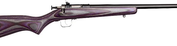 CRICKETT RIFLE G2 22LR - BLUED/PURPLE LAMINATE