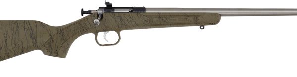 CRICKETT RIFLE G2 22LR TAN - SYNTHETIC/BLACK WEB STAINLESS