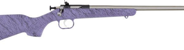 CRICKETT RIFLE G2 22LR PURPLE - SYNTHETIC/BLACK WEB STAINLESS