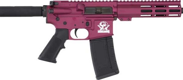 GLFA AR15 PISTOL 223 WYLDE - 7.5" NITRIDE BARREL BLK CHERRY