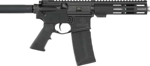GLFA AR15 PISTOL 223 WYLDE - 7.5" STAINLESS BBL BLACK