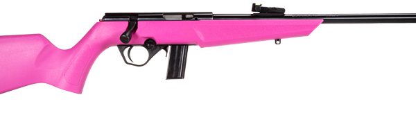 ROSSI RB22 COMPACT 22LR BOLT - 16.5" PINK SYNTHETIC