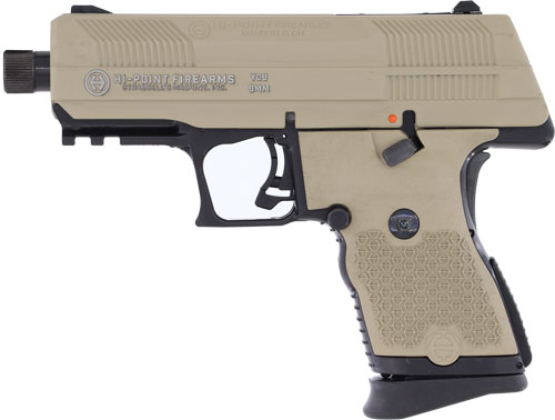 HI-POINT PISTOL YC9 9MM 10RD - 3.93" FDE SLIDE THREADED - Image 2