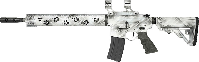 RRA LAR15 PREDATOR2 223 WYLDE - W/SCOPE MOUNT 16" BBL GHOST - Image 2