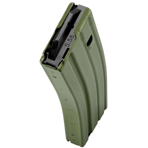 DURAMAG SPEED ALUMINUM MAGAZINE - OD GREEN, 5.56/300 BLK, 30RD