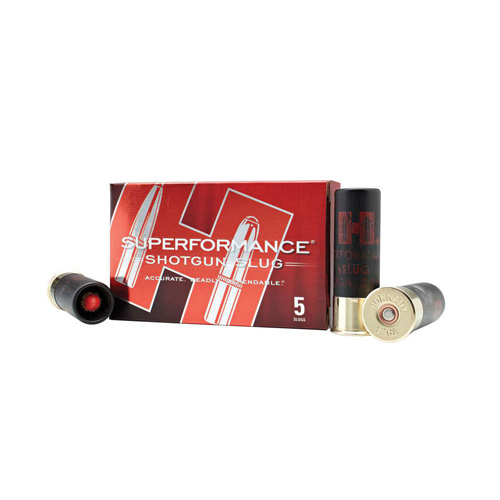 SUPERFORMANCE SHOTGUN SLUGS - 12 GA SLUG, RIFLED BARREL, 2-3/4", 300 GR, MONOFLEX, 1950 FPS, 5/BX