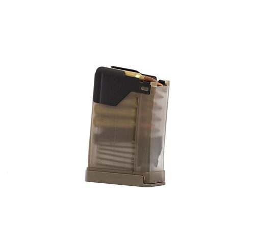 L5AWM® 10 MAGAZINE - .223/5.56/.300BLK, 10RD, TRANSLUCENT DARK EARTH