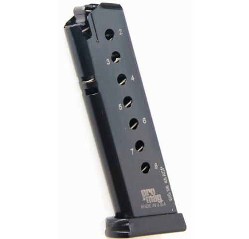 SIG SAUER P220 MAGAZINE - .45 ACP - 8 ROUND - STEEL - BLUE