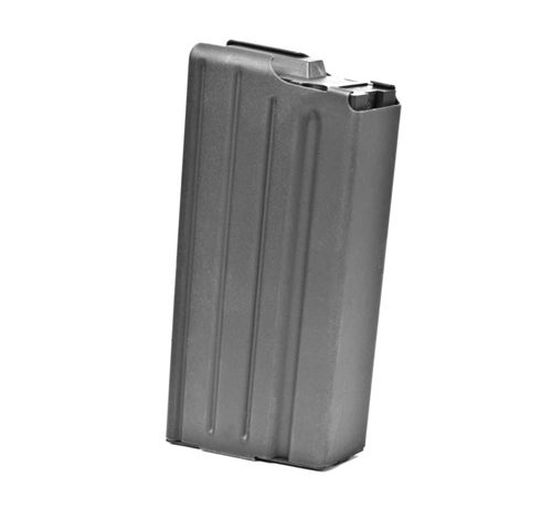 SR25/DPMS .308 SR STAINLESS 20 ROUND MAGAZINE - MARLUBE BLACK, BLACK FOLLOWER