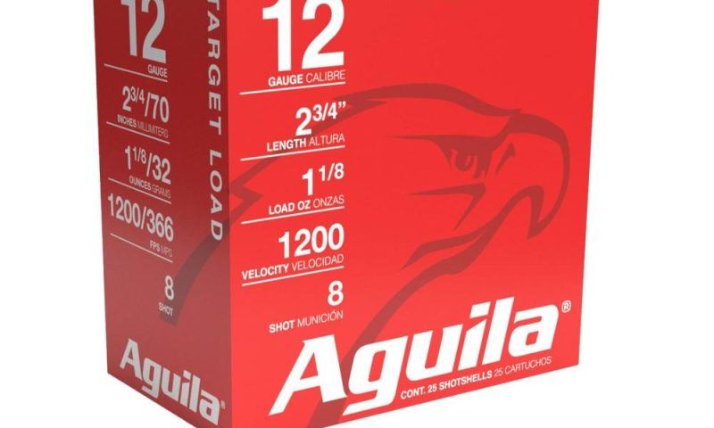 Aguila Heavy Target Shotshells 12 ga 2-3/4" 1-1/8oz 1200 fps #8 25/ct