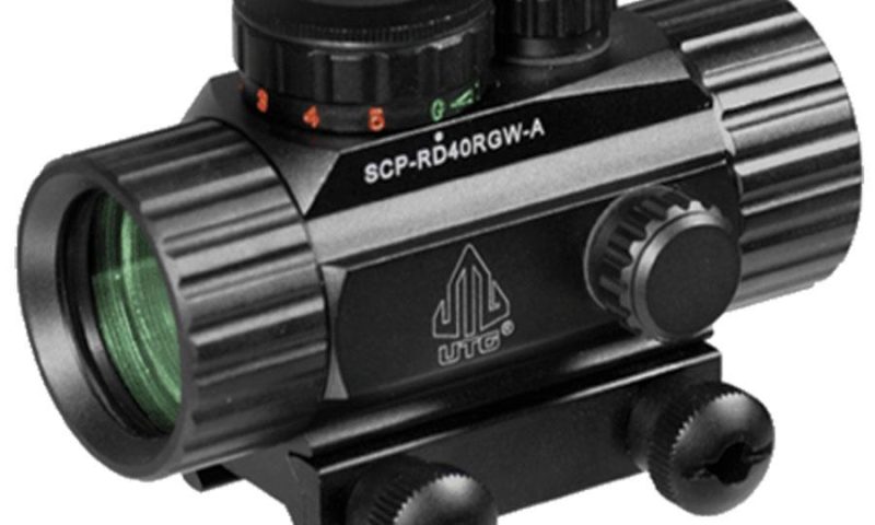 Leapers UTG 3.8" ITA Red/Green CQB Dot Sight with Integral QD Mount