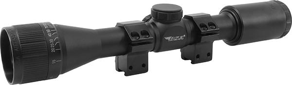 BSA Outlook Air 4x Mag. 32mm Obj Mil-Dot Air Rifle Scope Adjustable Obj - Clam Pack