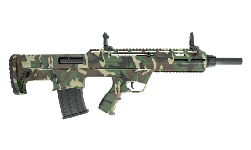 SDS Imports Tokarev TBP 12 M81 Shotgun 12 ga 3" Chamber 5rd Magazine 18.5" Barrel Woodland Camo