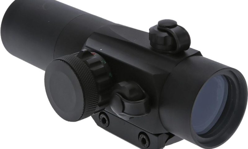Truglo Gobble Stopper 30mm Dual Color Red Dot Sight - Illum. 3 MOA Center Dot Reticle Matte
