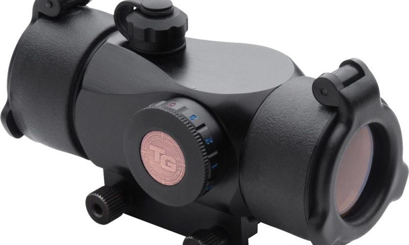 Truglo Triton 30mm Tri-Color Red Dot Sight - 1x30mm 5 MOA Dot - Black