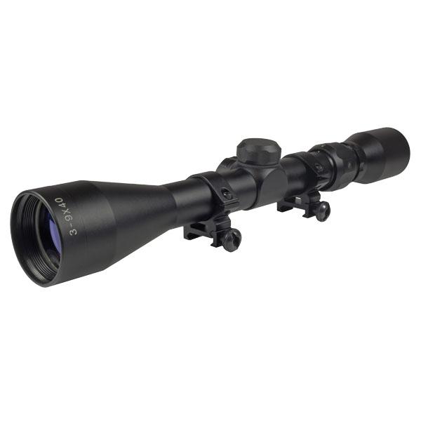 Truglo Buckline Rifle Scope - 3-9x40mm BDC Reticle Black Matte