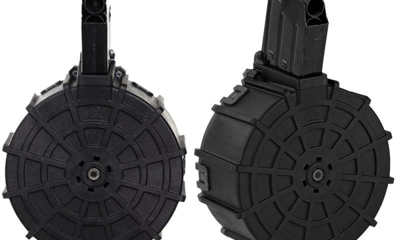 Promag Akdal MKA 1919 Drum Shotgun Magazine Black Polymer 12 ga 2-3/4" 20/rd