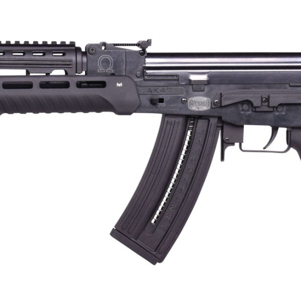MAUSER AK47, OMEGA 22 LR RIFLE, 1-24RD MAG, 17.7" BARREL