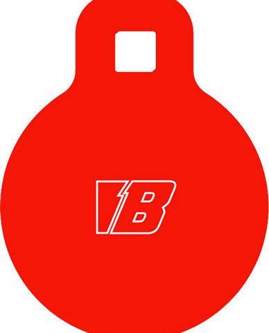 BASH TARGET AR500 GONG TARGET - ROUND 3"-5/16" THICK