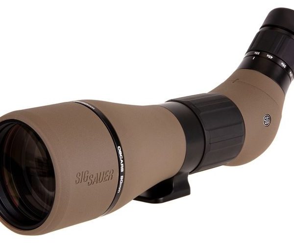 SIG OSCAR 8 SPOTTING SCOPE 27-55X80MM HDX FDE