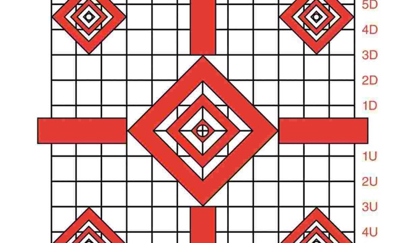 Champion ReStick Targets Redfield-Style Precision Sight-In 16" X 15.75" 25/page