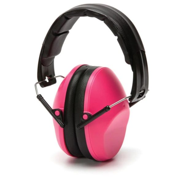 Pyramex VG90 Series Passive Earmuff 24dB Pink Clamshell