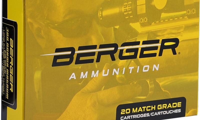 Berger Hybrid Target Rifle Ammunition 300 Norma Mag 245gr JHP 2803 fps 20/ct