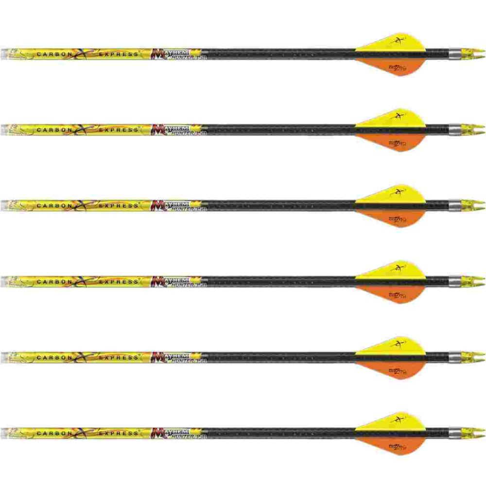 Carbon Express Mayhem Crossbow Bolts (6 Pack)