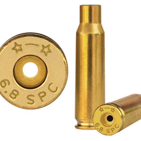 Starline Brass 68SPCEUP50 Unprimed Cases 6.8mm Rem SPC Rifle Brass 50 Per Bag
