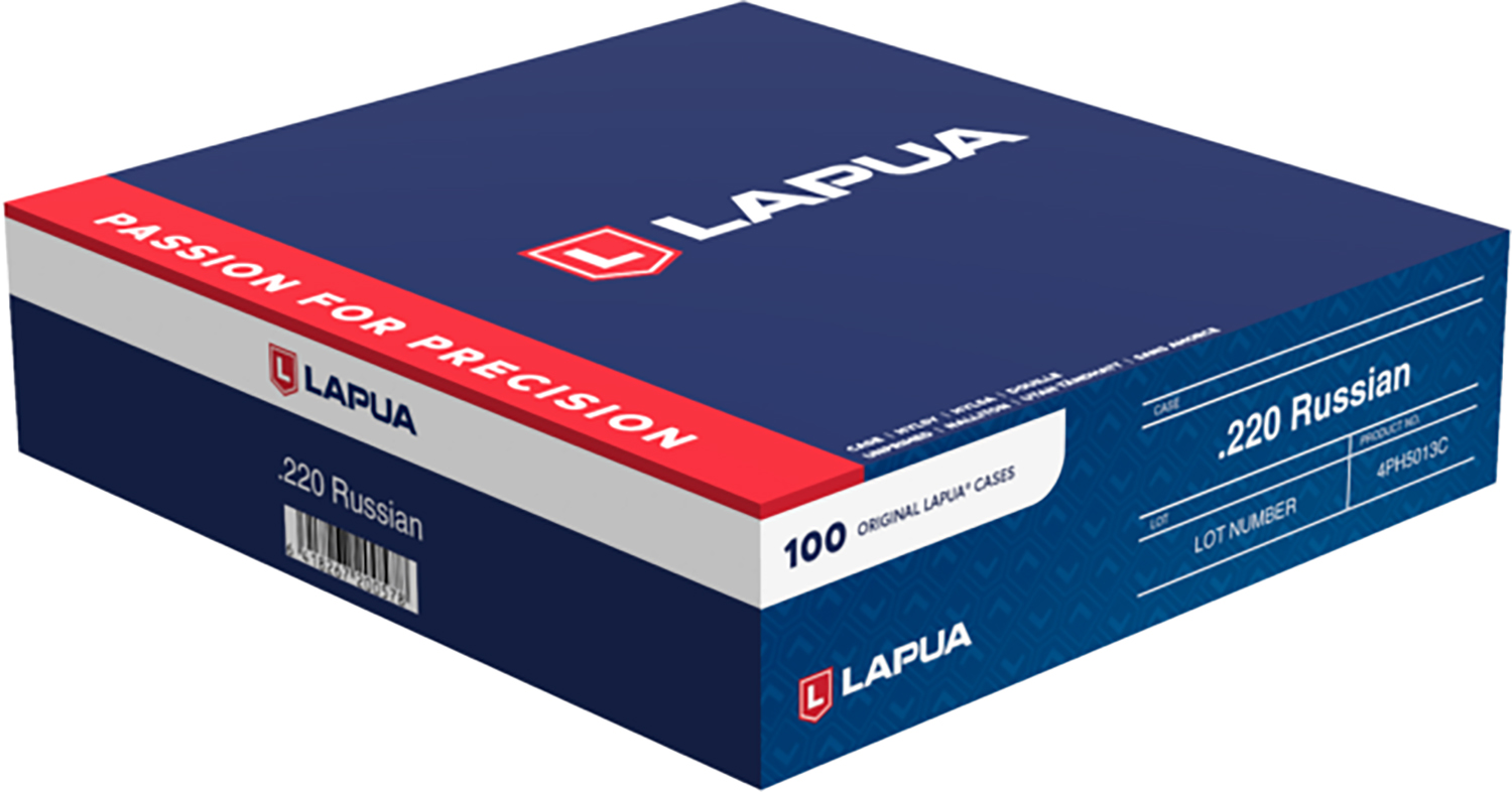 Berger Bullets 4PH5013 Unprimed Cases 220 Russian Rifle Brass 100/Box